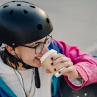 Wozinsky Gyerek BMX/Scooter Sisak - S - Fekete