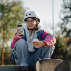 Wozinsky Gyerek BMX/Scooter Sisak - S - Fehér