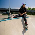 Wozinsky Gyerek BMX/Scooter Sisak - S - Pink Színátmenetes