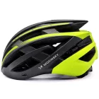 Wozinsky MTB Kerékpáros Sisak - L - Hátsó Lámpával - Fekete-Sárga
