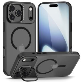 iPhone 17 Pro Tok - Tech-Protect MagStand MagSafe - Matt-Fekete   iPhone 17 Pro Tok - Tech-Protect MagStand MagSafe - Matt-Fekete