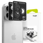 iPhone 17 Pro / 17 Pro Max Lencsevédő - Ringke Camera Lens Frame Glass x 2 db - Fekete