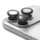 iPhone 17 Pro / 17 Pro Max Lencsevédő - Ringke Camera Lens Frame Glass x 2 db - Fekete