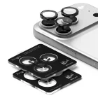 iPhone 17 Pro / 17 Pro Max Lencsevédő - Ringke Camera Lens Frame Glass x 2 db - Fekete