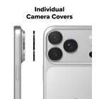 iPhone 17 Pro / 17 Pro Max Lencsevédő - Ringke Camera Lens Frame Glass x 2 db - Fekete