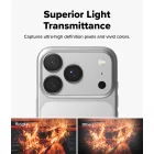 iPhone 17 Pro / 17 Pro Max Lencsevédő - Ringke Camera Lens Frame Glass x 2 db - Fekete