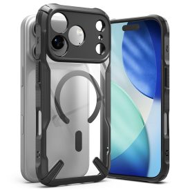 iPhone 17 Pro Tok - Ringke Fusion X Magnetic - Fekete iPhone 17 Pro Tok - Ringke Fusion X Magnetic - Fekete