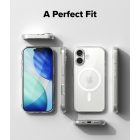 iPhone 17 Tok - Ringke Fusion Magnetic - Átlátszó