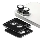 iPhone 17 Lencsevédő - Ringke Camera Lens Frame Glass x 2 db - Fekete