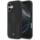 iPhone 17 Tok - Mercedes Leather The Move MagSafe - Fekete