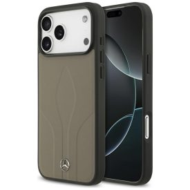 iPhone 17 Pro Max Tok - Mercedes Leather The Move MagSafe - Bézs   iPhone 17 Pro Max Tok - Mercedes Leather The Move MagSafe - Bézs
