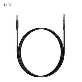 Dudao AUX Kábel L12S Mini Jack 3.5mm 1m - Fekete Dudao AUX Kábel L12S Mini Jack 3.5mm 1m - Fekete