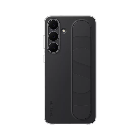 Samsung Galaxy S25 FE Tok - Samsung Standing Grip Case - Fekete