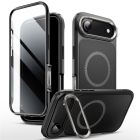 iPhone 17 Air Tok - Supcase i-Blason Ares Flip MagSafe - Fekete