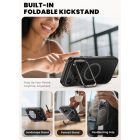 iPhone 17 Pro Max Tok - Supcase i-Blason Ares Flip MagSafe - Fekete