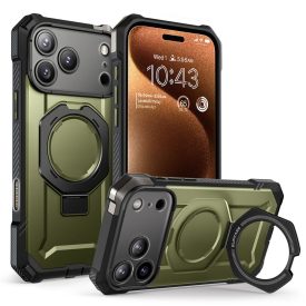 iPhone 17 Pro Max Tok - Supcase UB Grip MagSafe - Zöld iPhone 17 Pro Max Tok - Supcase UB Grip MagSafe - Zöld