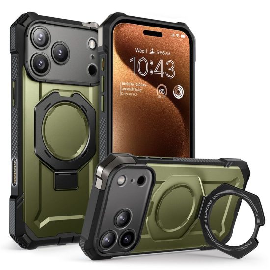 iPhone 17 Pro Max Tok - Supcase UB Grip MagSafe - Zöld