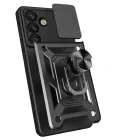 Sasung Galaxy S26 Tok - Hybrid Armor Camshield - Fekete