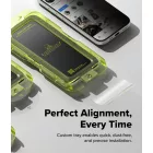 iPhone 17 Kijelzővédő Üvegfólia - Ringke Easy Slide Privacy x 2 db