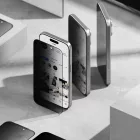 iPhone 17 Kijelzővédő Üvegfólia - Ringke Easy Slide Privacy x 2 db