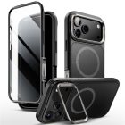 iPhone 17 Pro Tok - Supcase i-Blason Ares Flip MagSafe - Fekete