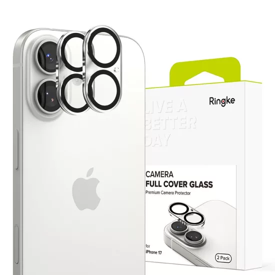 iPhone 17 Kameravédő - Ringke Camera Full Cover - Fekete x 2 db