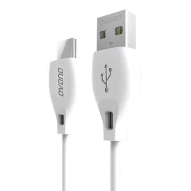 Dudao USB-A - USB-C L4T Kábel - 1m 5A - Fehér
