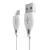 Dudao USB-A - USB-C L4T Kábel - 1m 5A - Fehér