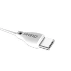 Dudao USB-A - USB-C L4T Kábel - 1m 5A - Fehér