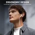 Tech-Protect Ultraboost Core G2 Mini Jack Fülhallgató - Fehér