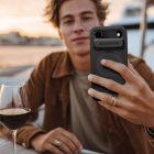 iPhone 17 Air Tok - Tech-Protect Kevlar Aura MagSafe - Fekete