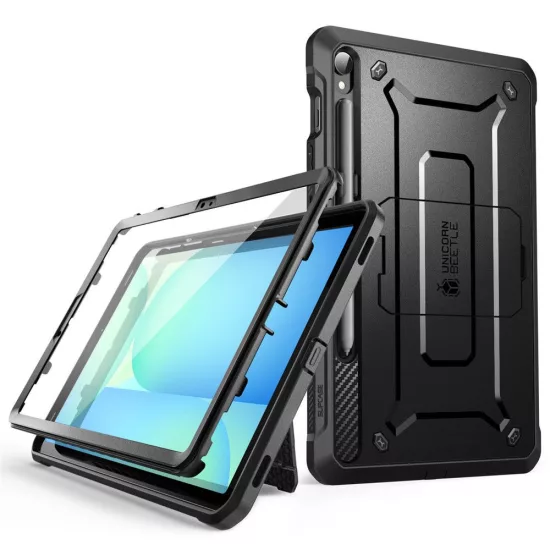 Samsung Galaxy Tab S9 / S9 FE / S10 FE / S10 Lite Tok - Supcase Unicorn Beetle Pro - Fekete