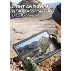 Samsung Galaxy Tab S9 / S9 FE / S10 FE / S10 Lite Tok - Supcase Unicorn Beetle Pro - Fekete