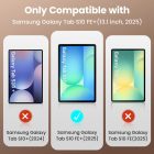 Samsung Galaxy Tab S10 FE+ Plus Tok - Supcase Unicorn Beetle Pro - Fekete