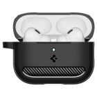 AirPods Pro 3 Tok - Spigen Rugged Armor - Fekete