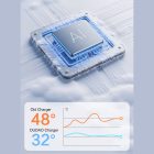 Dudao L25C USB-C - USB-C Kábel - 1m 3A 60W - Fehér