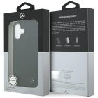 iPhone 17 Tok - Mercedes Leather Large Laurel Leave MagSafe - Fekete