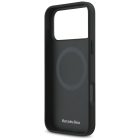 iPhone 17 Pro Max Tok - Mercedes Leather Large Laurel Leave MagSafe - Fekete