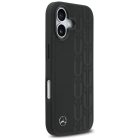 iPhone 17 Tok - Mercedes Leather Laurel Leaves MagSafe - Fekete