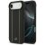 iPhone 17 Air Tok - Mercedes Leather Star Pattern Stripes MagSafe - Fekete