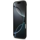 iPhone 17 Air Tok - Mercedes Leather Star Pattern Stripes MagSafe - Fekete