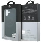 iPhone 17 Tok - Mercedes Leather Vintage Logo MagSafe - Fekete