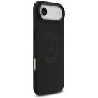 iPhone 17 Air Tok - Mercedes Leather Vintage Logo MagSafe - Fekete