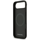 iPhone 17 Air Tok - Mercedes Leather Vintage Logo MagSafe - Fekete