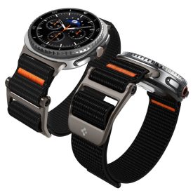   Samsung Galaxy Watch 8 / Classic (40/44/46mm) Szíj - Spigen DuraPro Flex - Fekete