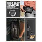 Samsung Galaxy S25 FE Tok - Supcase Unicorn Beetle Pro - Fekete