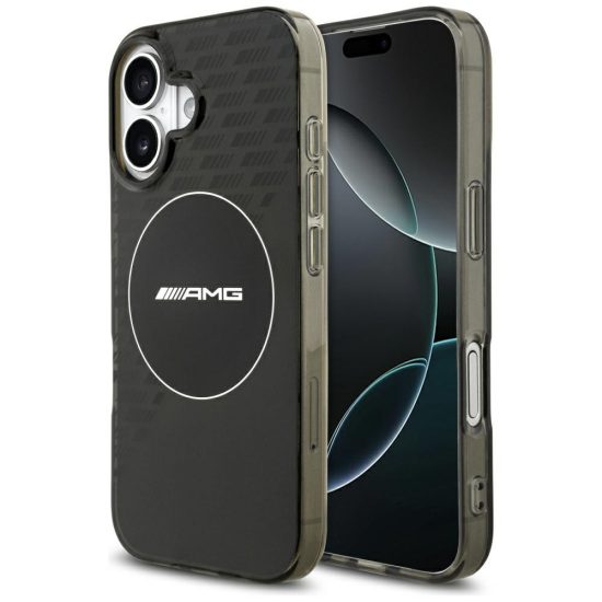 iPhone 17 Tok - AMG Nauble Layer Transparent Smocked MagSafe - Fekete