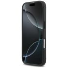 iPhone 17 Tok - Mercedes Leather Star Pattern Stripes MagSafe - Fekete