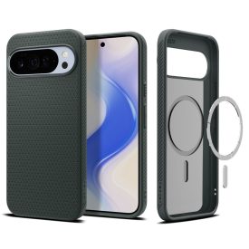   Google Pixel 10 Pro XL Tok - Spigen Liquid Air MagFit - Zöld