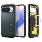 Google Pixel 10 Pro XL Tok - Spigen Tough Armor MagFit - Zöld